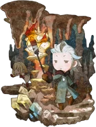 Jusqua and Aire in the Pirate's Cove.