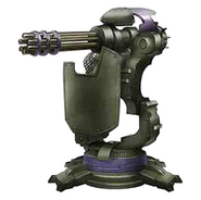 Sentry Gun Prototype artwork for Final Fantasy VII Remake