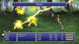 Thunder from FFVI Pixel Remaster