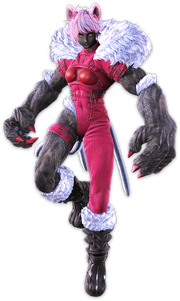 Black Cat from FFXIV render