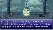 Caius meets Lightning in Valhalla in Lightning Returns: Final Fantasy XIII Retro-spective trailer.