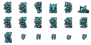 Set of Kain's sprites.