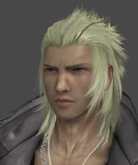 Snow's in-game render.