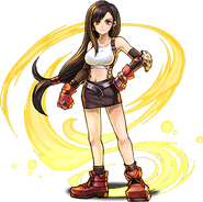 Tifa in Puzzles & Dragons.