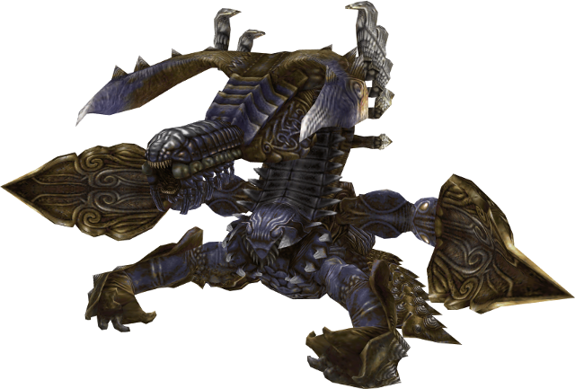 Ultima Buster is a special fiend from Final Fantasy X