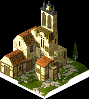 Church Outside of Town 1