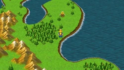 Healing Copse on the World Map.