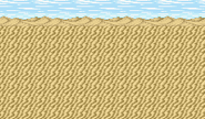 Battle background in Final Fantasy IV (SNES).