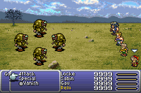 Monster's Attack command within its battle menu.