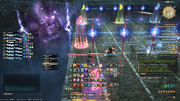 Fulmination from FFXIV Fury's Fourteen knockback screenshot