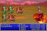 Fire16 in Final Fantasy II (GBA).