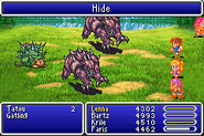 Hide from FFV Advance
