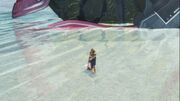Tidus and Yuna reunited in the good ending.
