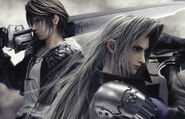 CG render alongside Sephiroth.