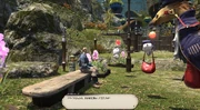Kupka Kupp and Pukty Piko delivering a letter to Ezolmile.