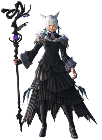 FF14 Crystal Exarch´s Cane ペンダント-