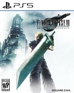 American Final Fantasy VII Remake Intergrade digital cover.