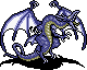 Sprite de Bahamut em Final Fantasy IV.