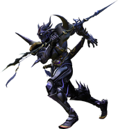 Cecil's Dark Knight form in Dissidia Final Fantasy NT.