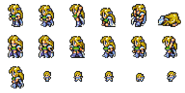 Set of Celes's General sprites.