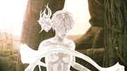 Vanille in crystal stasis within Oerba.