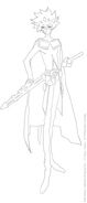 Kumo concept lines for Final Fantasy Unlimited.jpg (58 KB) Full lines