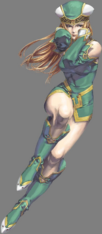 Freya's artwork in Valkyrie Profile.