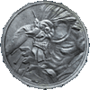 Silver Zurvan Coin