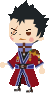 Auron in Kingdom Hearts Mobile.