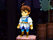 Blue Clothes in Final Fantasy Crystal Chronicles: Ring of Fates.
