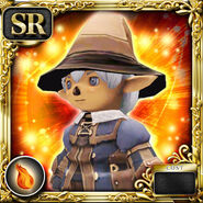 The Black Mage card from Square Enix Legend World.