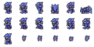 Sprites of the Dragoon.