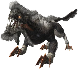 FFXIII enemy Silver Lobo