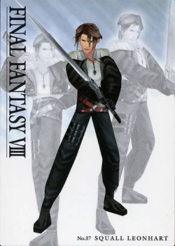 Final Fantasy VIII Bandai Carddass Masters Perfect Visuals - Front 037