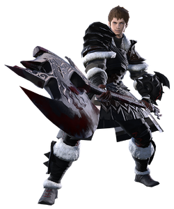 Ardbert, a notable Warrior from Final Fantasy XIV.