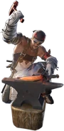 BlacksmithARRRender.png (325 KB) Hyuran Blacksmith in Final Fantasy XIV.
