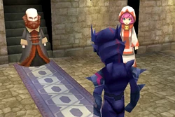 Shirma's look-a-like in Final Fantasy IV (iOS).