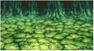 Marsh Cave battle background in Final Fantasy (GBA).