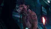 FVIIR Red XIII sits