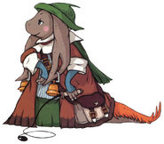 A nu mou Beastmaster in Final Fantasy Tactics Advance.