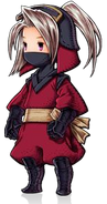 Luneth as a Ninja.