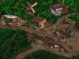 Mideel town