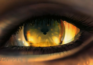 Edeas eye closeup from FFVIII Remastered