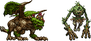 Elder Wyrm & Treant.