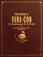 Final Fantasy XI Vana♪Con Anniversary 11.11.11 2012