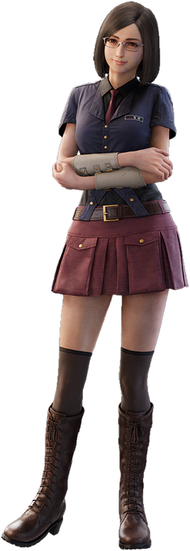 Nayo from FFVII Remake render