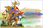 Crystal Defenders Ipod Touch Title Screen