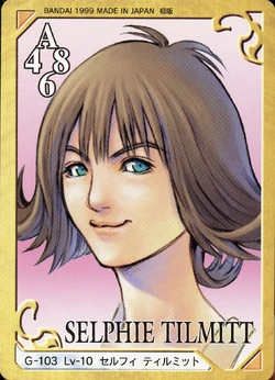 Final Fantasy VIII Bandai Carddass Masters Triple Triad - Back 103