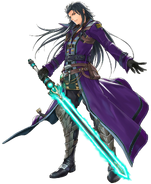 Lasswell and Purple Lightning (Star Ocean).