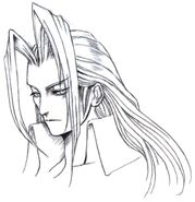 Sephiroth Portrait Sketch